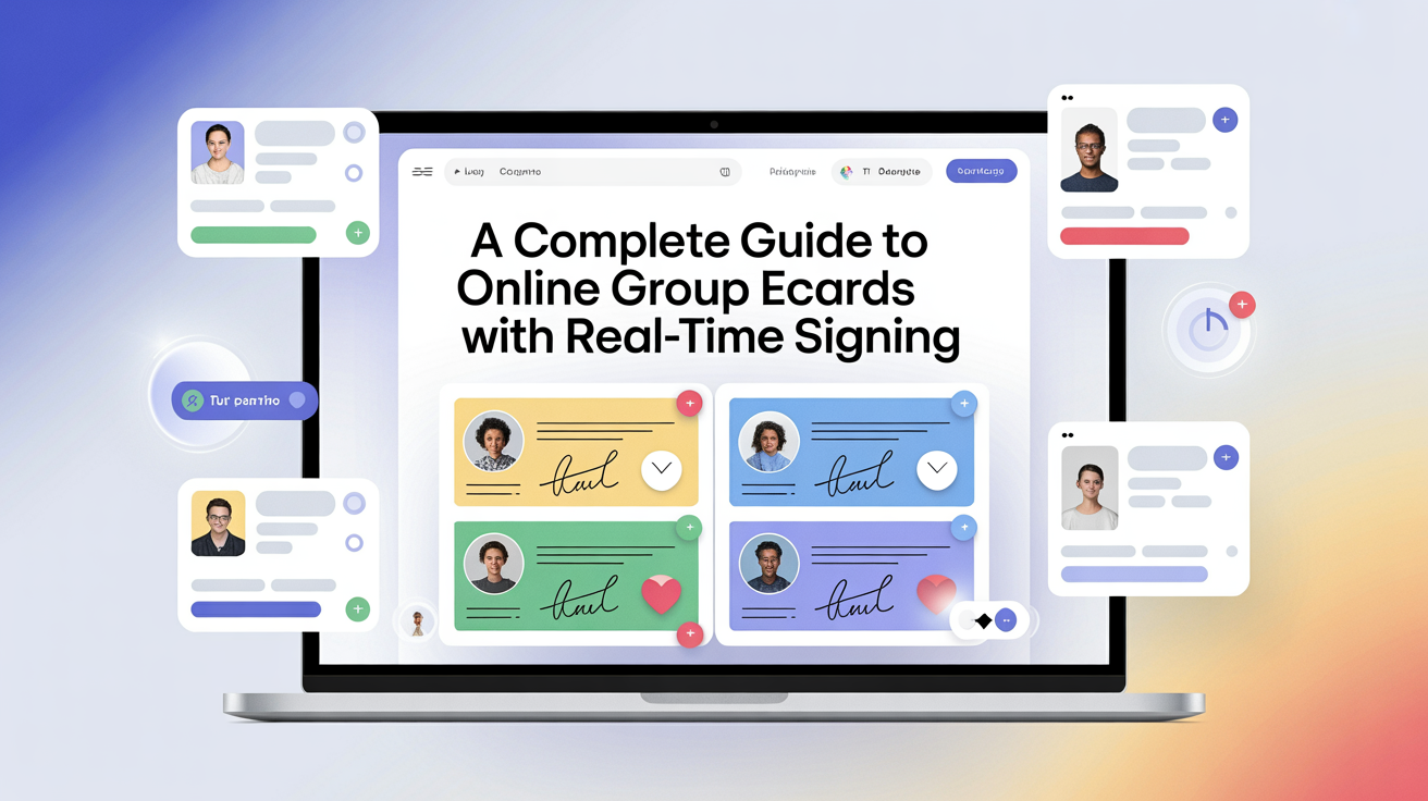 A Complete Guide to Online Group eCards With Real-Time Signing