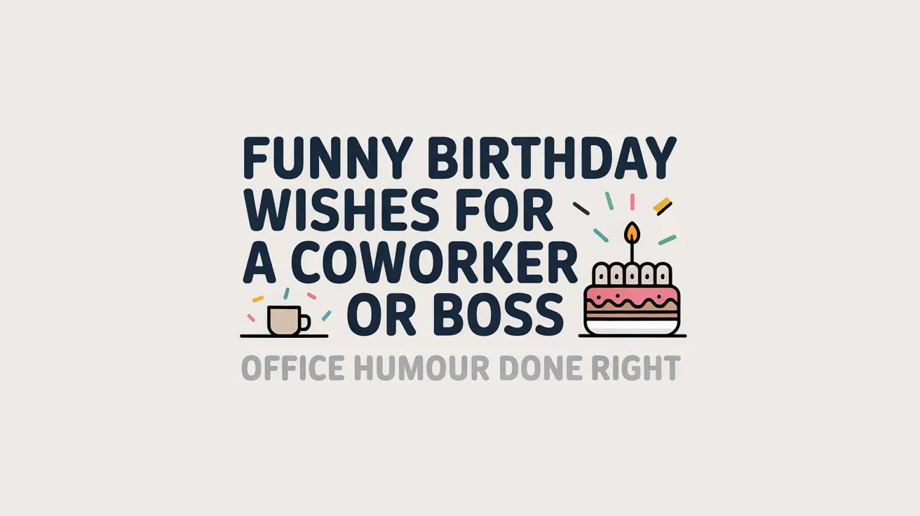 Funny Birthday Wishes for a Coworker or Boss: Mastering the Art of Office Banter