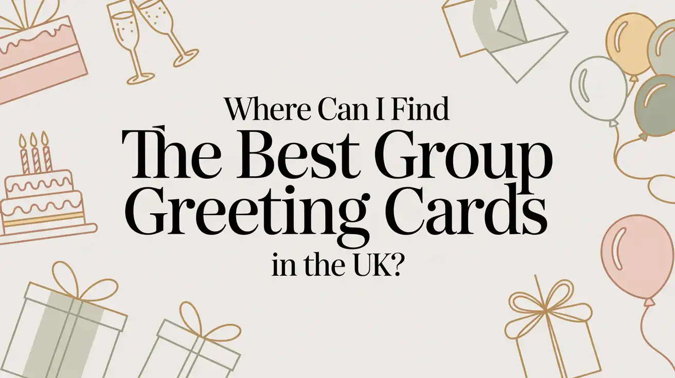 Where Can I Find the Best Group Greeting Cards in the UK?