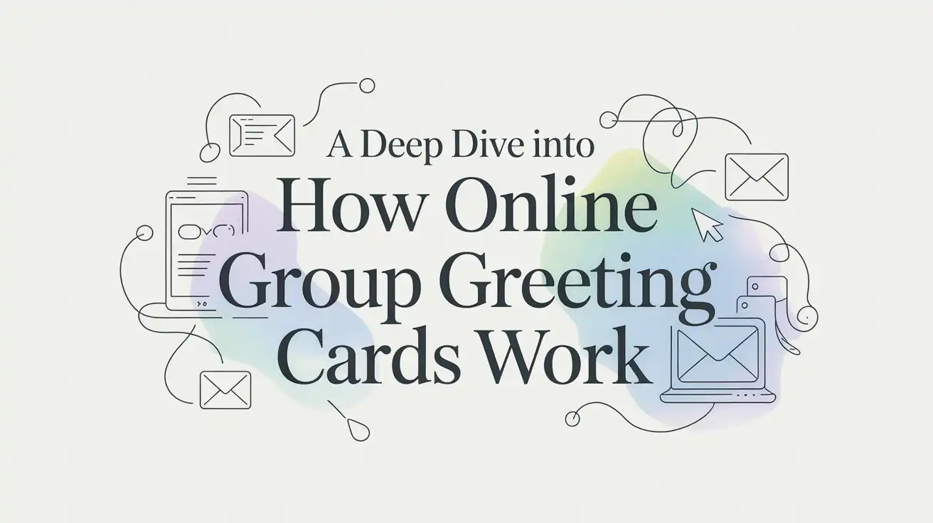A Deep Dive into How Online Group Greeting Cards Work