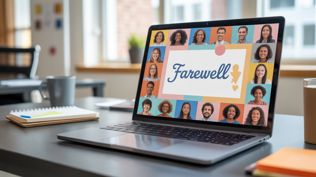 How To Organise a Meaningful Online Farewell Card for a Remote Colleague